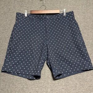 Perry Ellis Geometric Navy Shorts Men’s Size 36